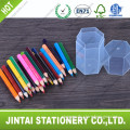 Fresh colorful barrel Mini Color Pencil in PVC Tube